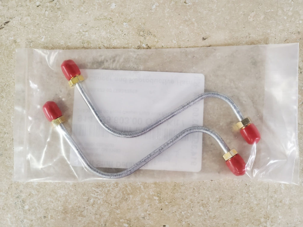 914 brake line front set early 1970-72