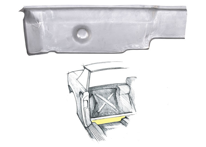 914 INNER FIREWALL RIGHT, PASSENGER SIDE