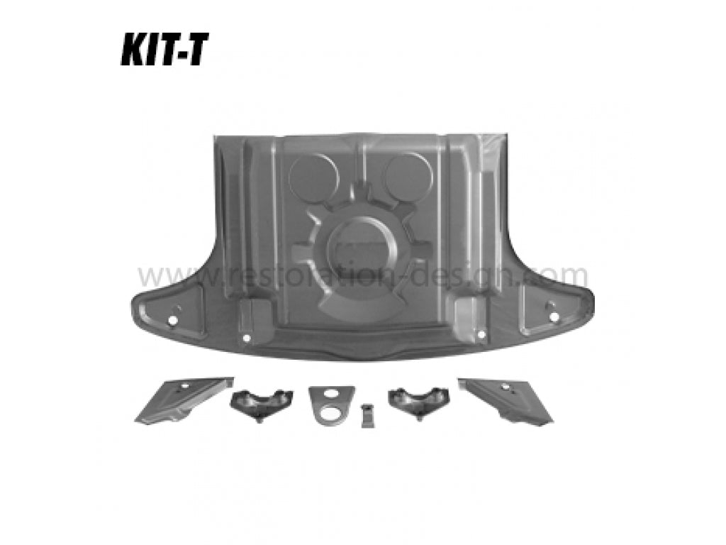 914 FRONT trunk floor pan kit