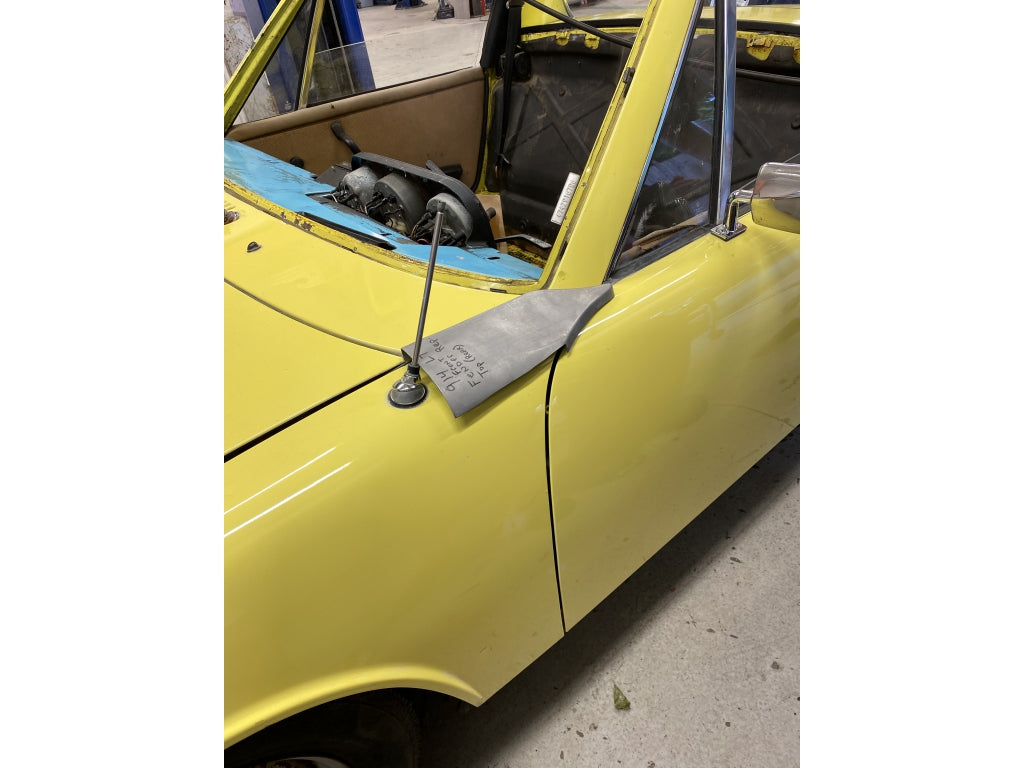 914 left front fender to cowl repair panel