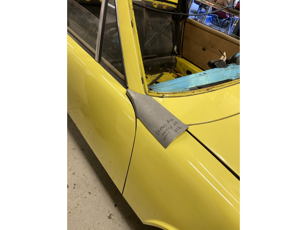 914 right front fender to cowl repair panel