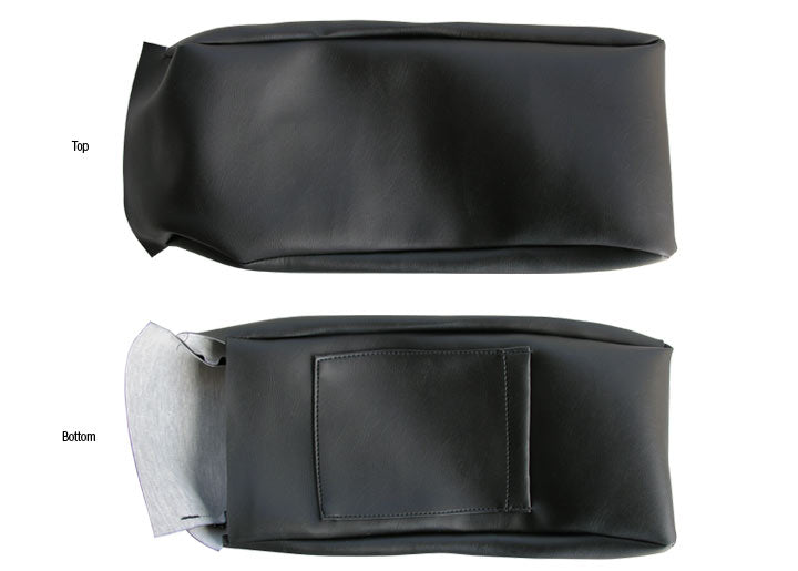 console map box top recovering kit center cushion 1973-76 914 cover (made to order - 4 to 6 weeks)