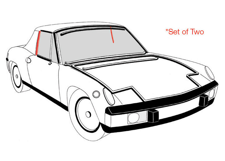 Vertical Rollbar Seal Set; 5% OFF!