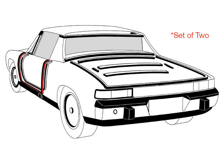 914 Outer Door Seal Set; 5% OFF!