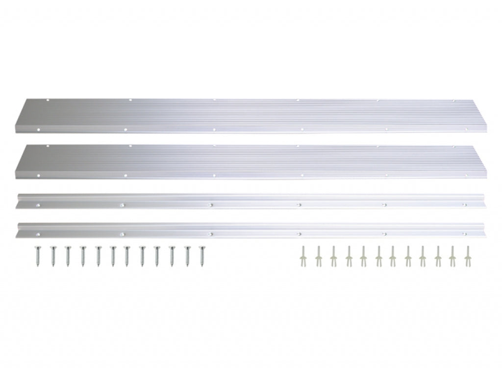 aluminum stainless threshold sill carpet strip set of four 914