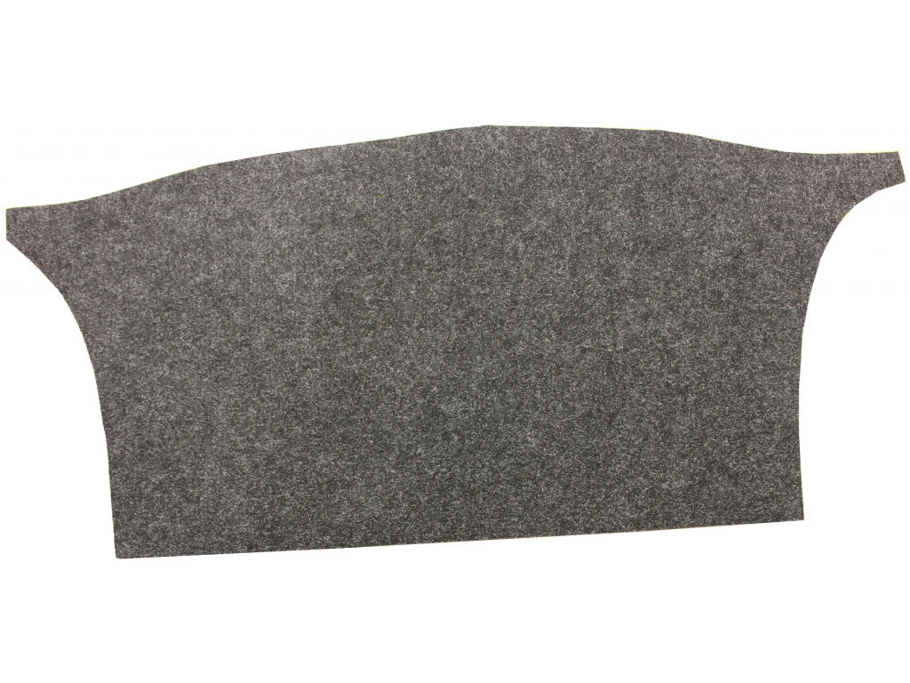 carpet FOR front trunk bulkhead firewall , FELT, 914