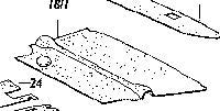early 914 rear trunk insulator pad