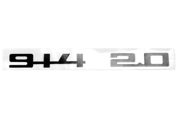 914 2.0 EMBLEM DECAL, SELF-ADHESIVE VINYL