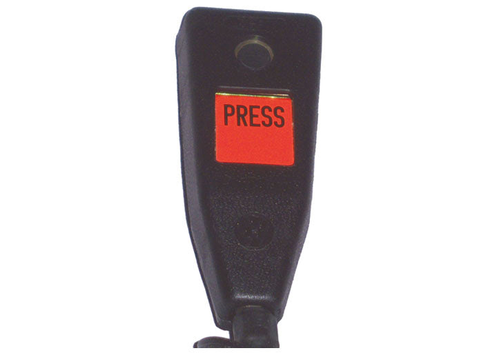 914 911 912 press sticker label set for seat belt receiver holster