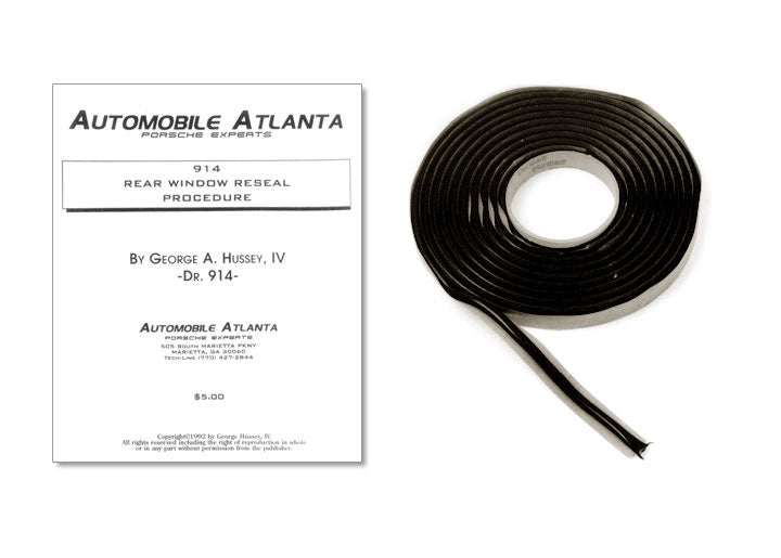 REAR WINDOW INSTALLATION KIT; 914 1970-76