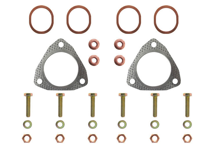 HEAT EXCHANGER/MUFFLER HARDWARE KIT, 914 1975-76 1.8L, 2.0L