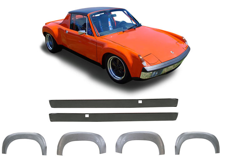 914 gt FLARES AND ROCKER PANELS, SET
