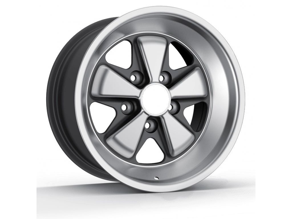 16x9 Fuchs Wheel - Silver Anodized Center