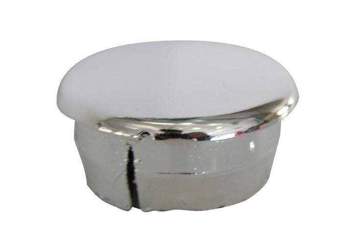 rear BUMPER tow eye plug chrome 914 70-74