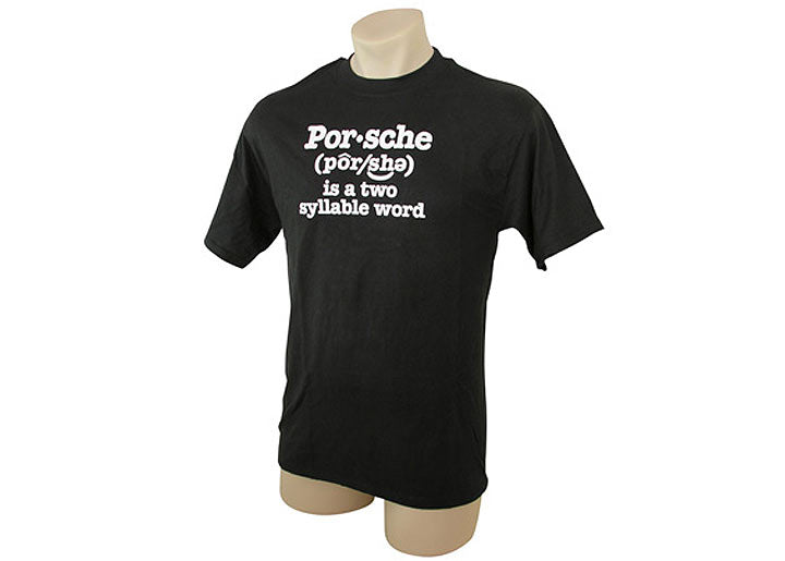 Two Syllable T-Shirt black (Please specify size)