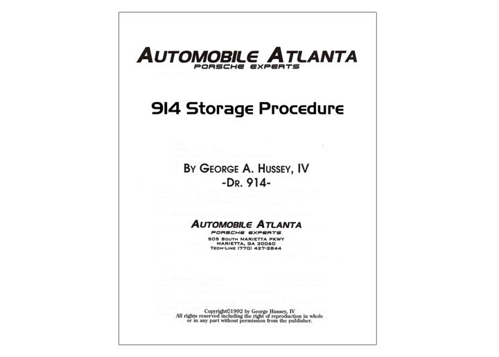 STORAGE TIPS AND PROCEDURE GUIDE