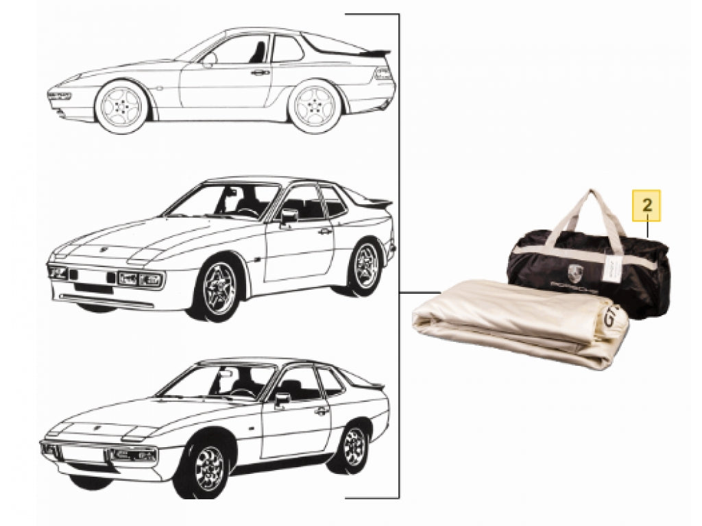 CAR cover 924, 944, 968