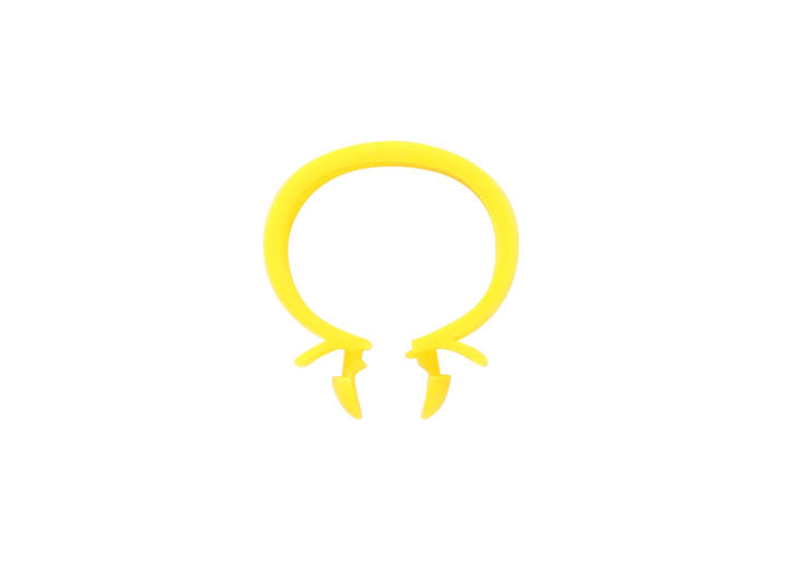 PLASTIC CLIP yellow