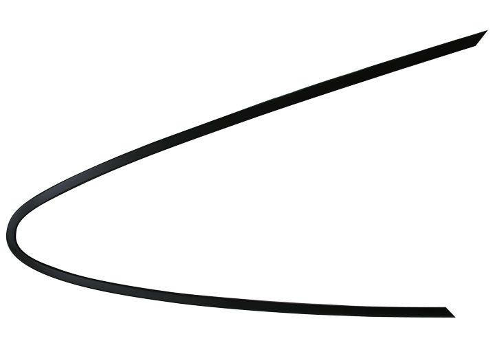 QUARTER GLASS TRIM - black