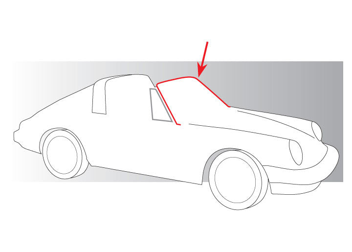 WINDSHIELD top SEAL