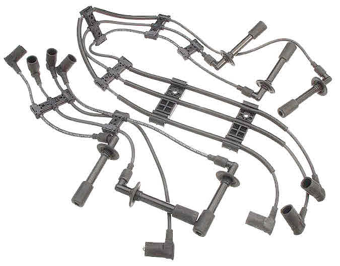 ignition wire set, from 84, except turbo