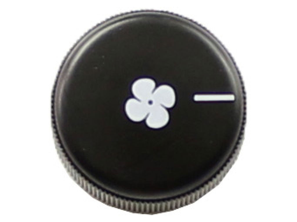 FAN KNOB - black for blower switch