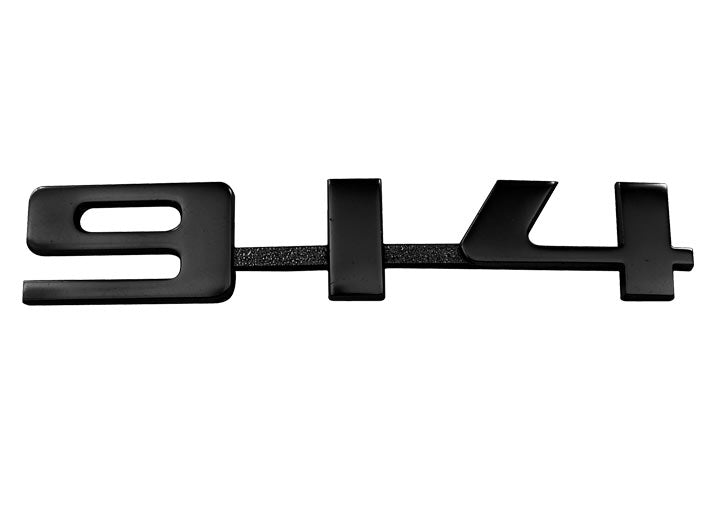 EMBLEM-914 black plastic