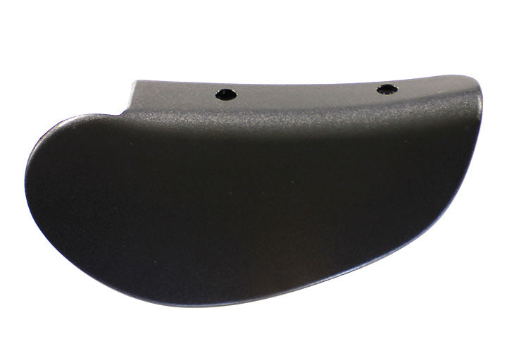 SEAT HINGE COVER - black - right