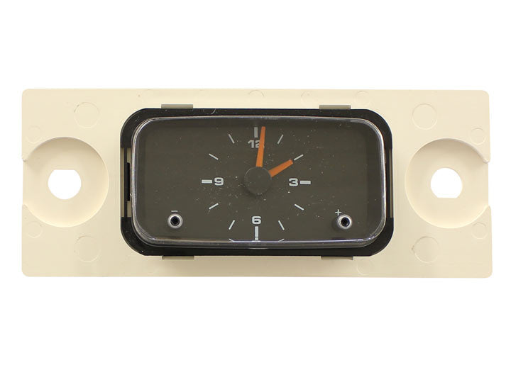 DASHBOARD CLOCK - black analogue display