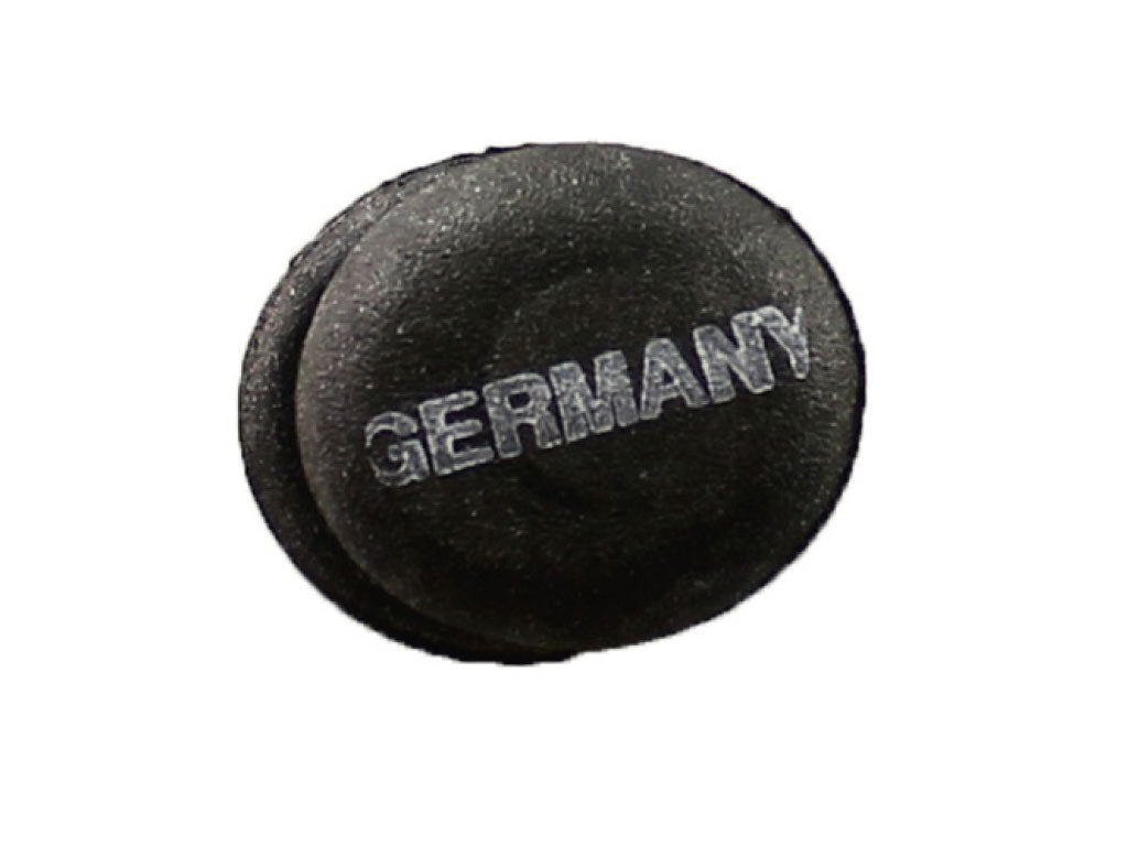 BUMPER COVER PLUG - satin black