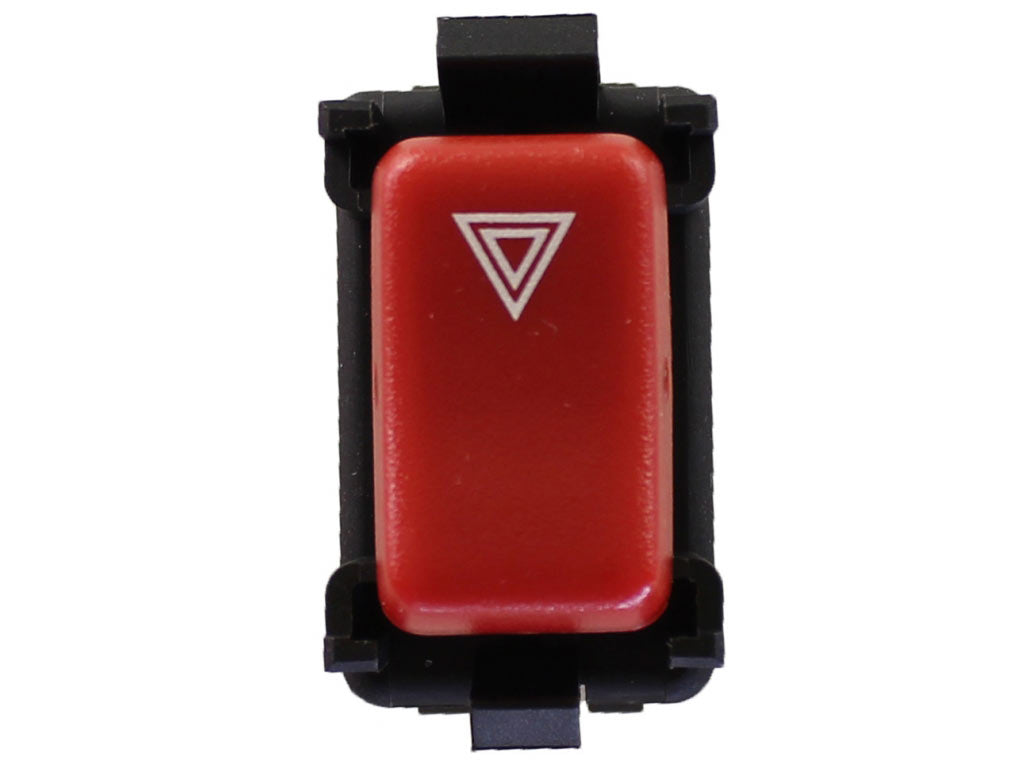 emergency FLASHER SWITCH. - red