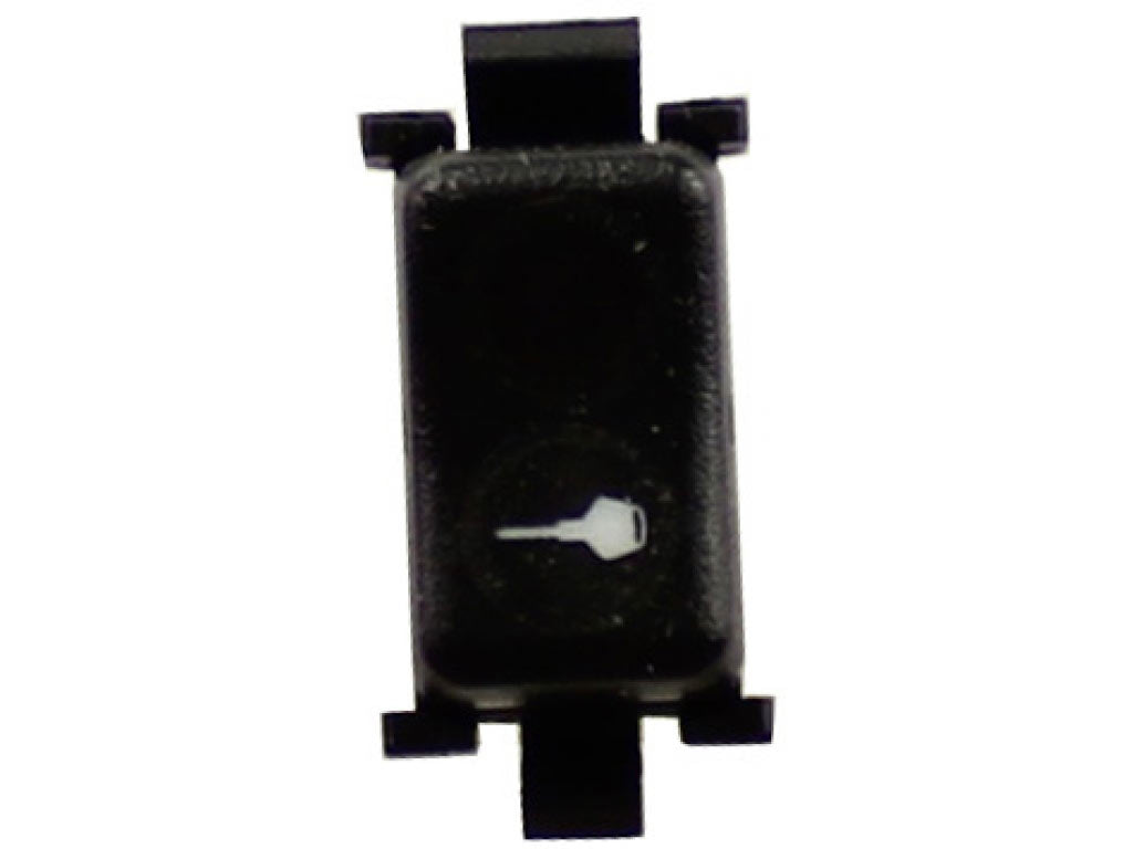 CENTRAL LOCK SWITCH. - satin black door latch