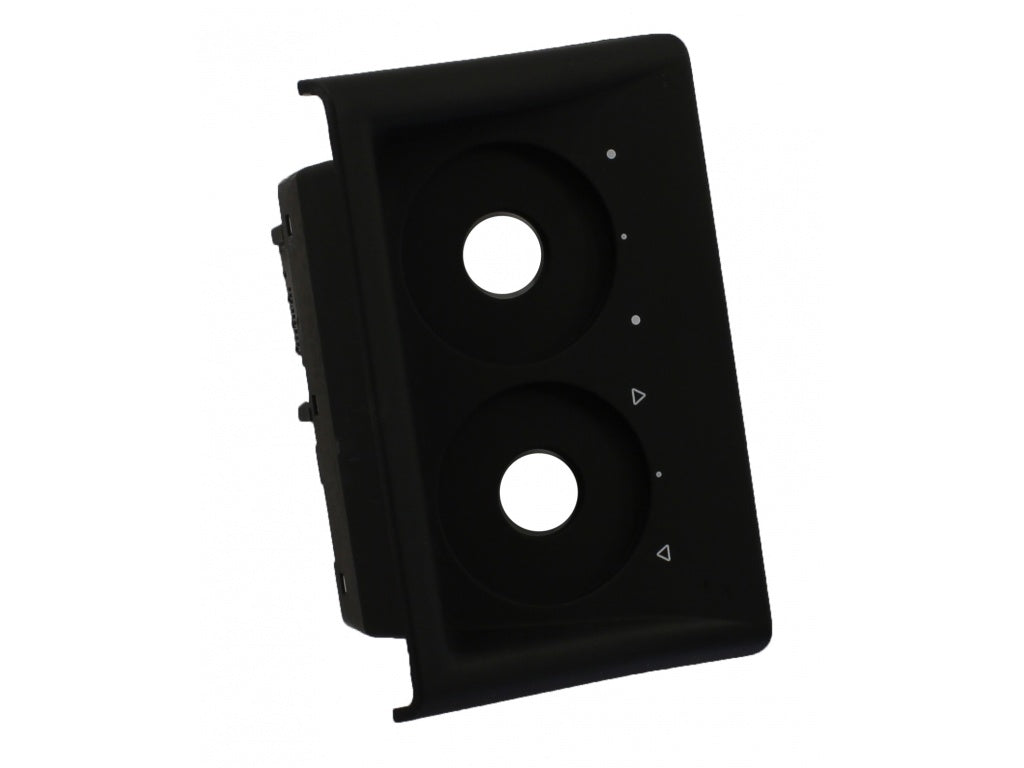 CONSOLE SWITCH TRIM - black centre