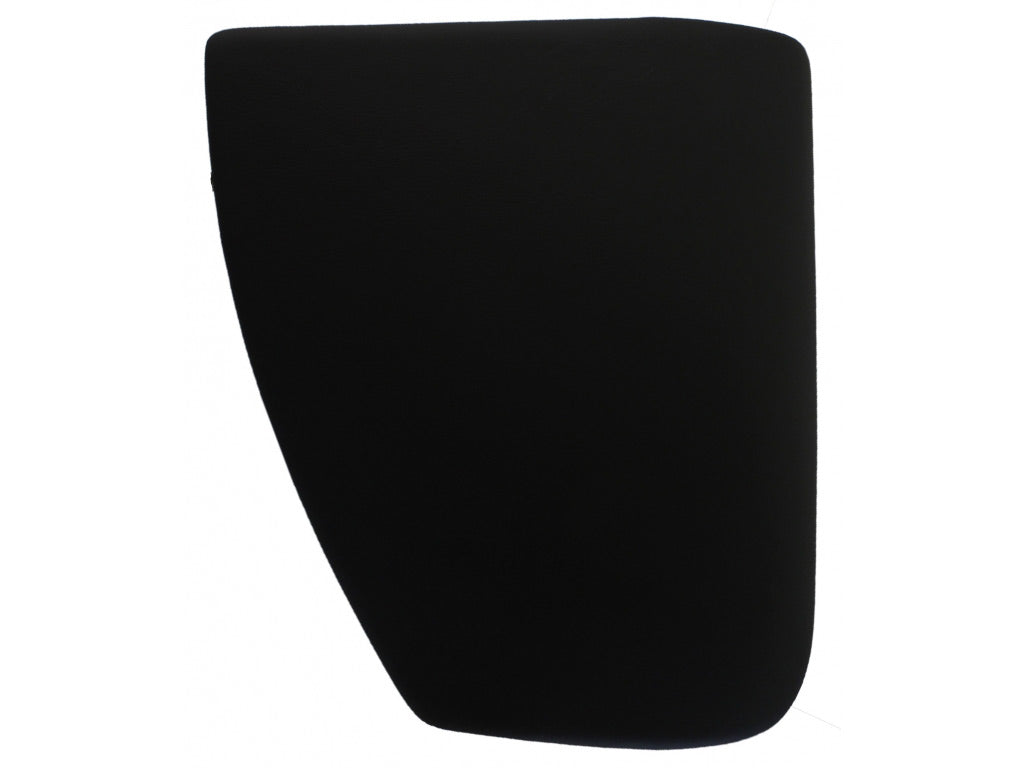CONSOLE TRIM-BLK-LTH - black