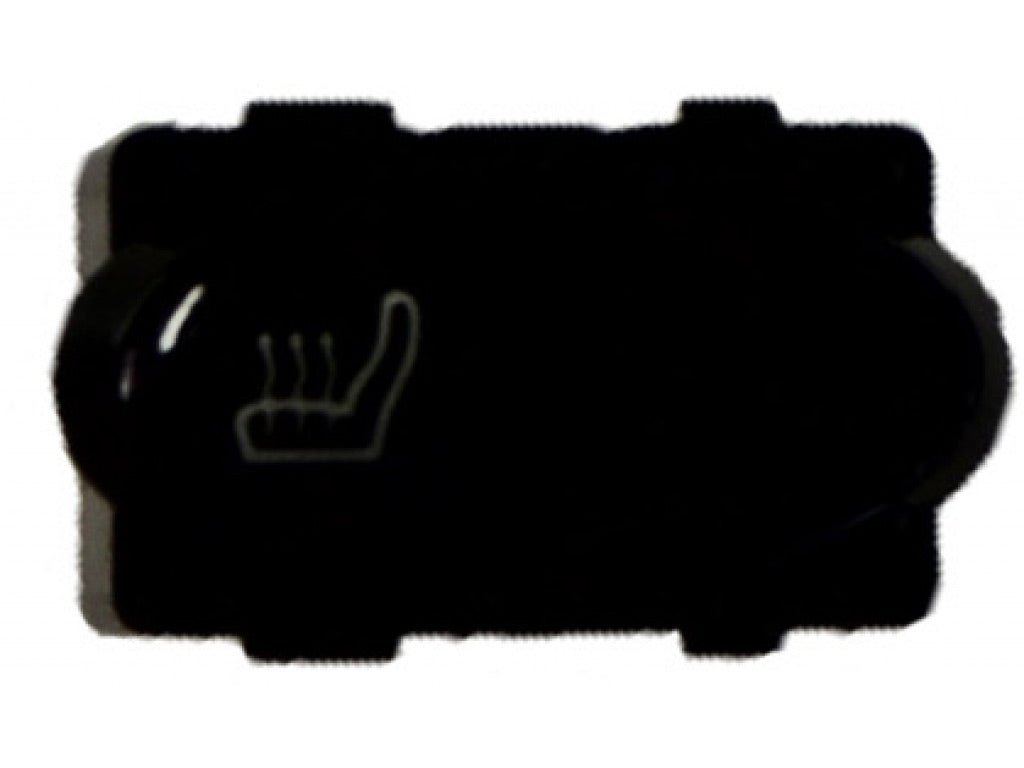 SEAT HEAT SWITCH - gloss black seat heater