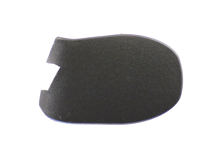 COVER, BELT OUTLET satin black