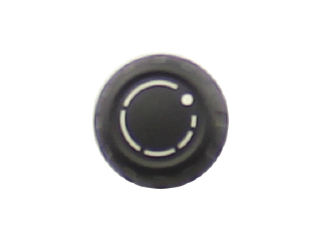 ROTARY KNOB - black mat for control part