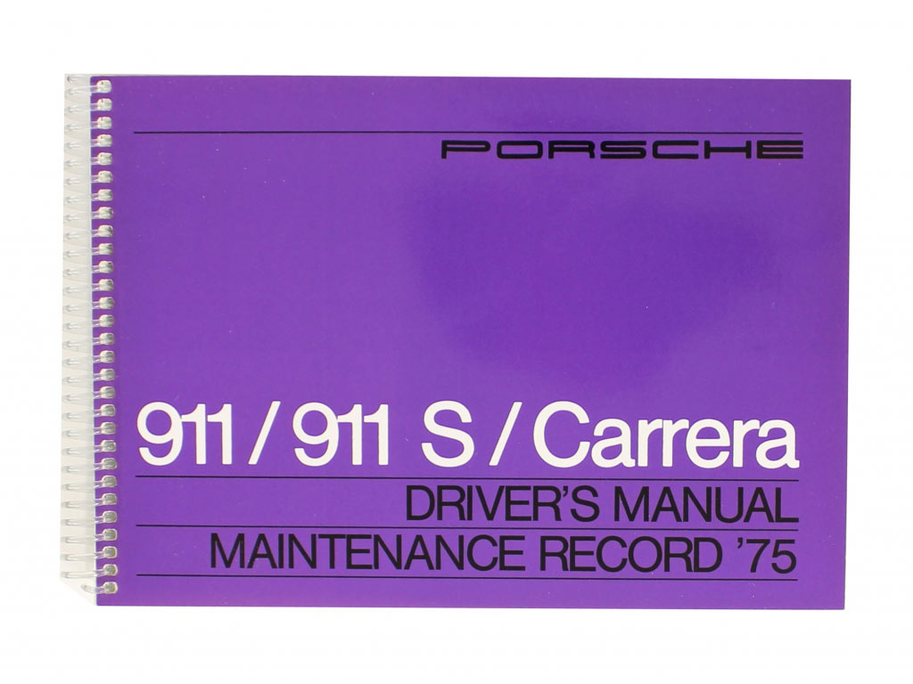 OWNER MAN.911S 1975