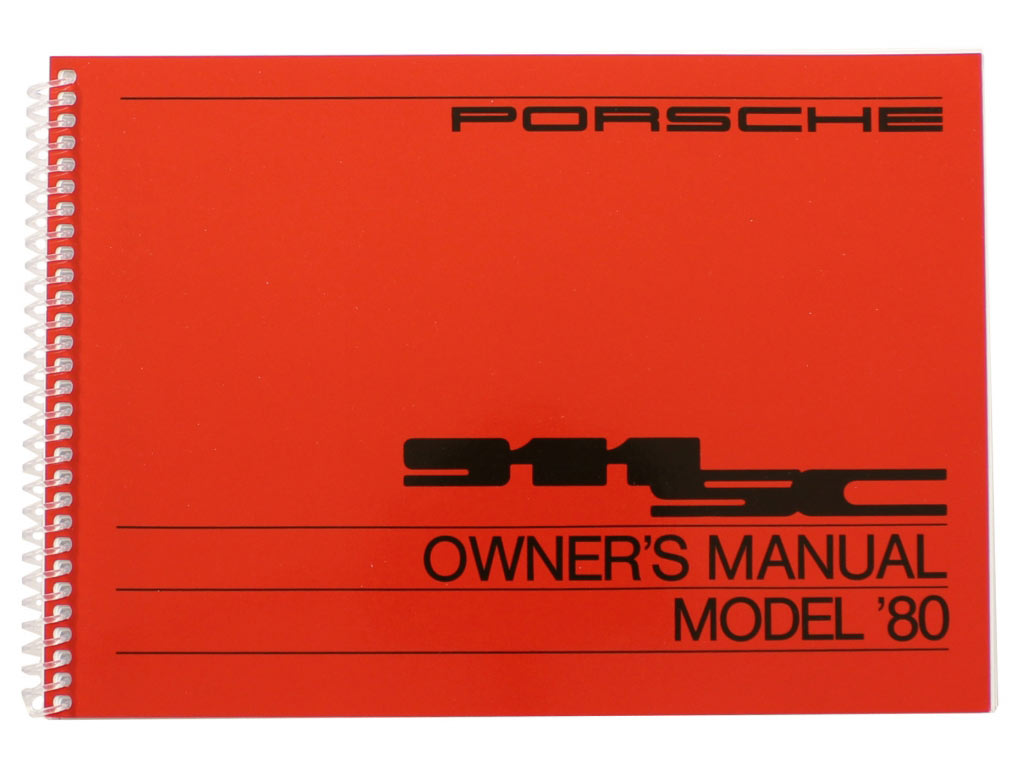 OWNER MAN. 911 1980