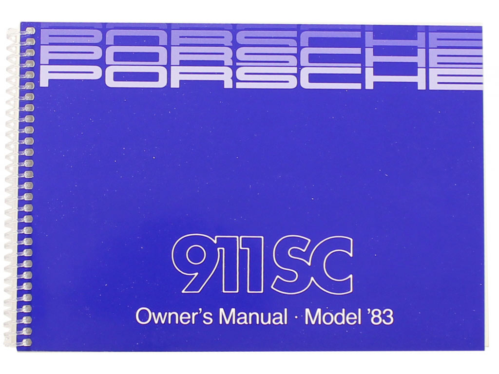 OWNER MAN. 911 1983