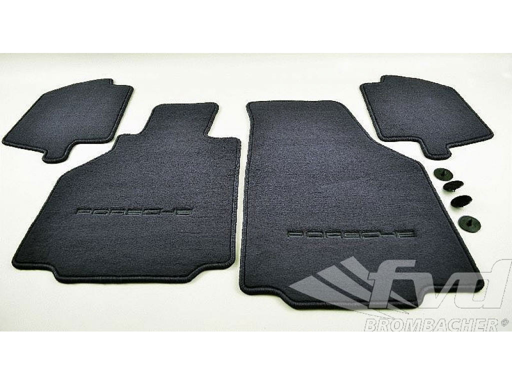 Original floormat set 996 Coupe/ Cabrio - METROPOL BLUE