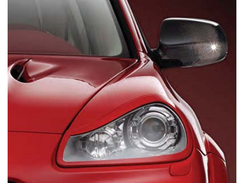 TechArt Exterior Styline Side Mirror Trims Matte Carbon