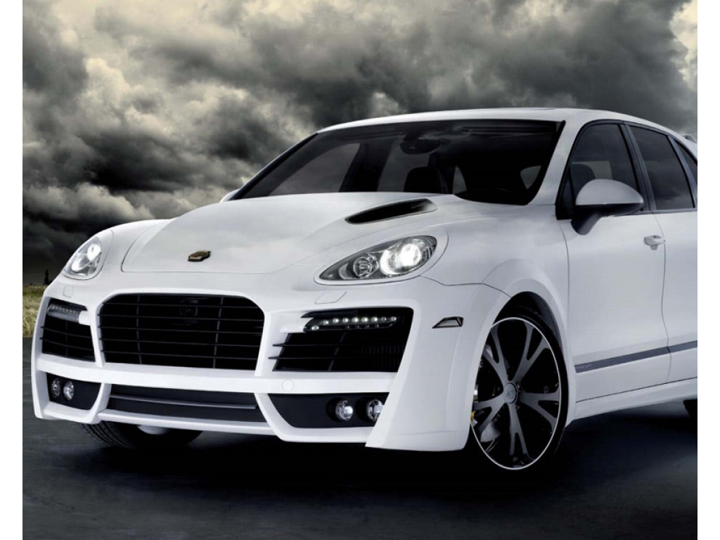 TechArt Aero Engine Hood Glossy Carbon Fiber