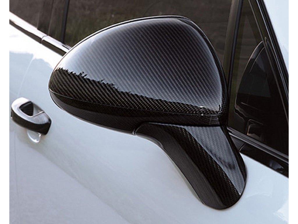 TechArt Side Mirrors Glossy Carbon Fiber or Painted