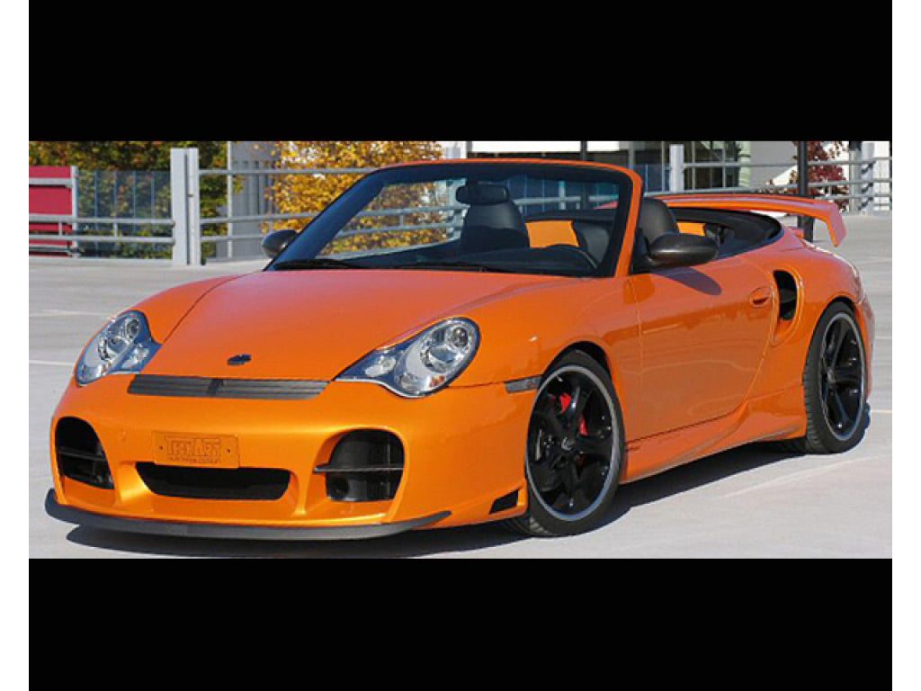 TechArt Carbon Fiber Splitter for GTS Type 2 Front Spoiler