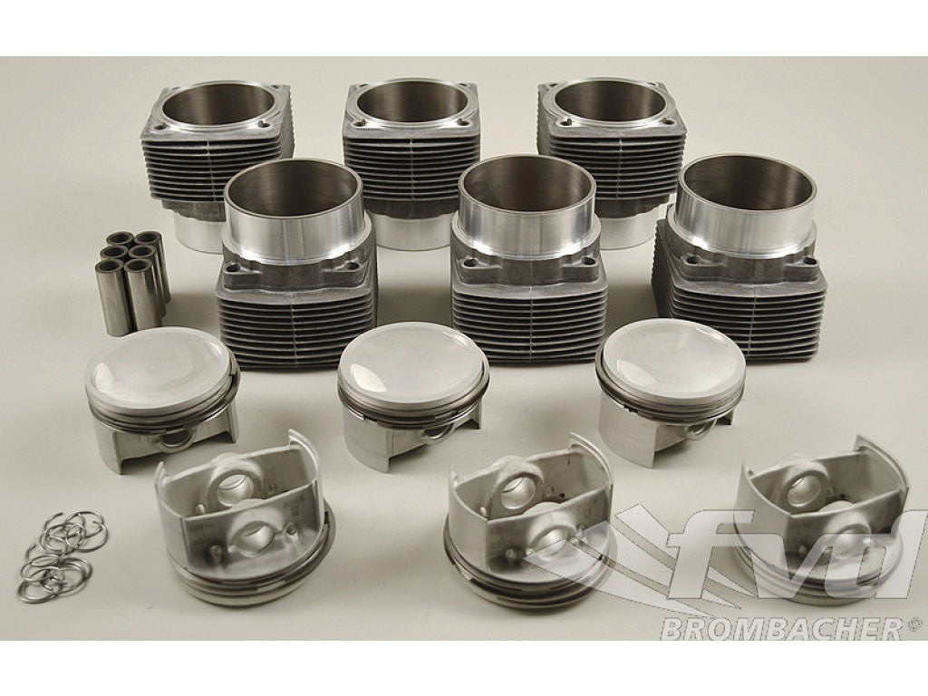 piston + cylinder kit 95mm 3,0L 935Turbo, 930 conversion to 935. 7:1 Hub 70,4mm