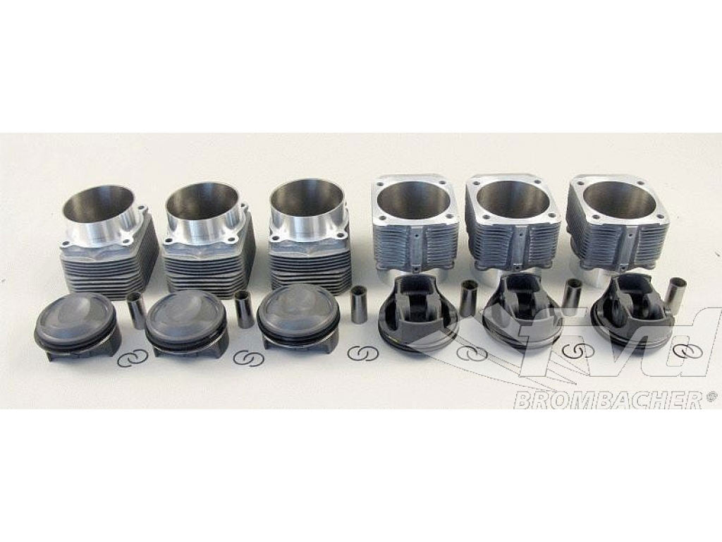 Mahle upgrade 3,8l piston&cylinder 964 /993 RSR 107mm (11.1-11,4:1) narrow rod