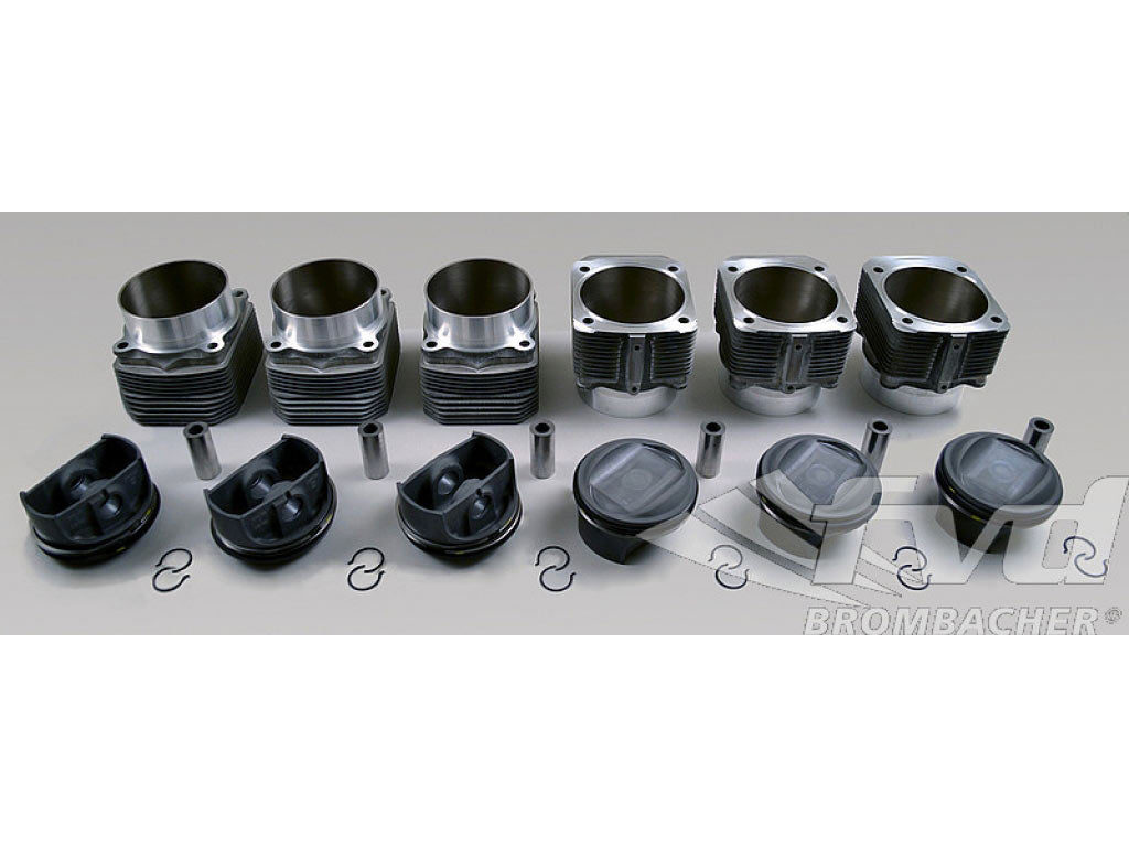 Mahle Upgrade 3,8l piston&cylind. 993 Turbo 95-98, slip fit 107mm/ 114 length