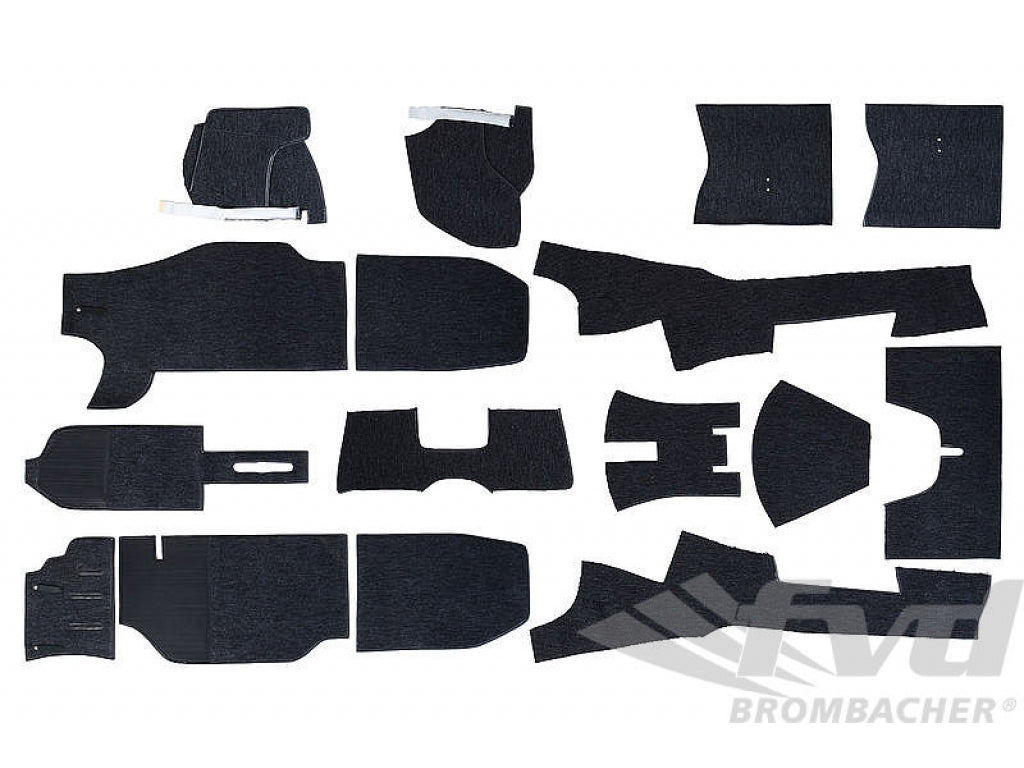 Carpet Set comp. 2,7l RS Touring 1973 black