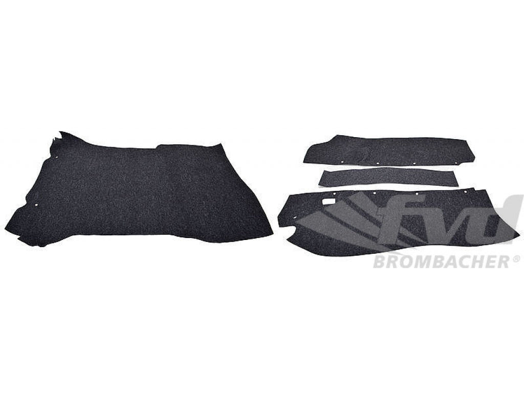 Trunk mat set 68-73 filz grey